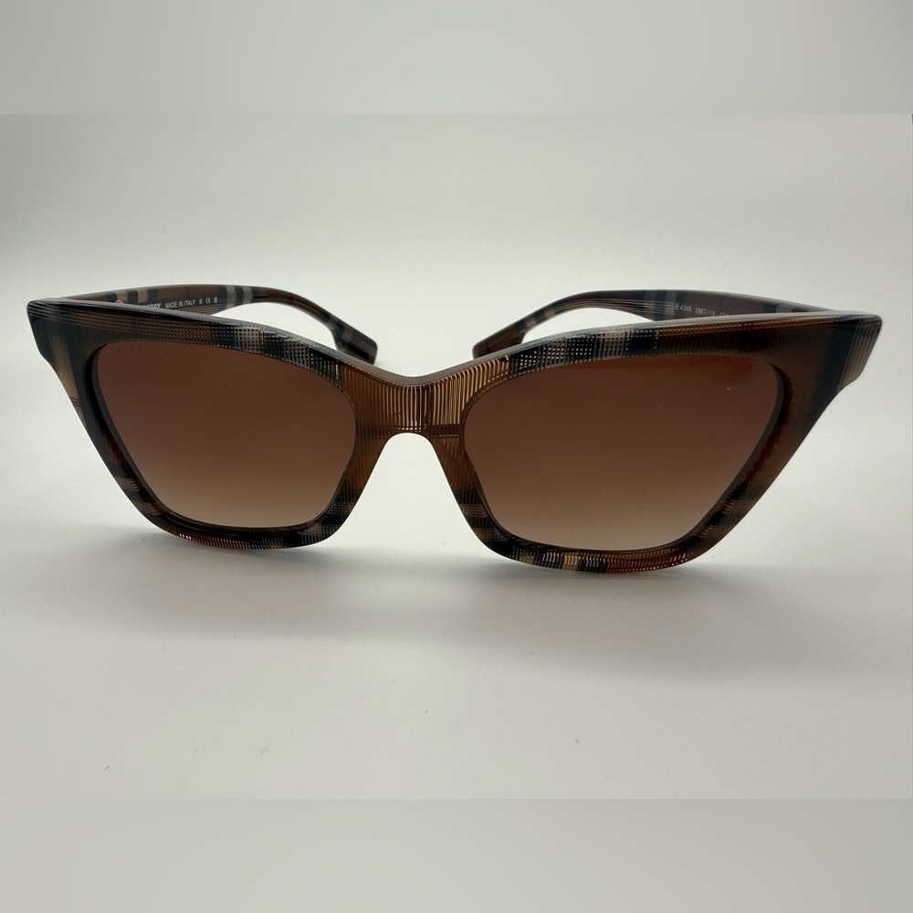 Burberry Elsa Sunglasses, New With Case And Box.